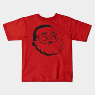 Grinning Santa Kids T-Shirt